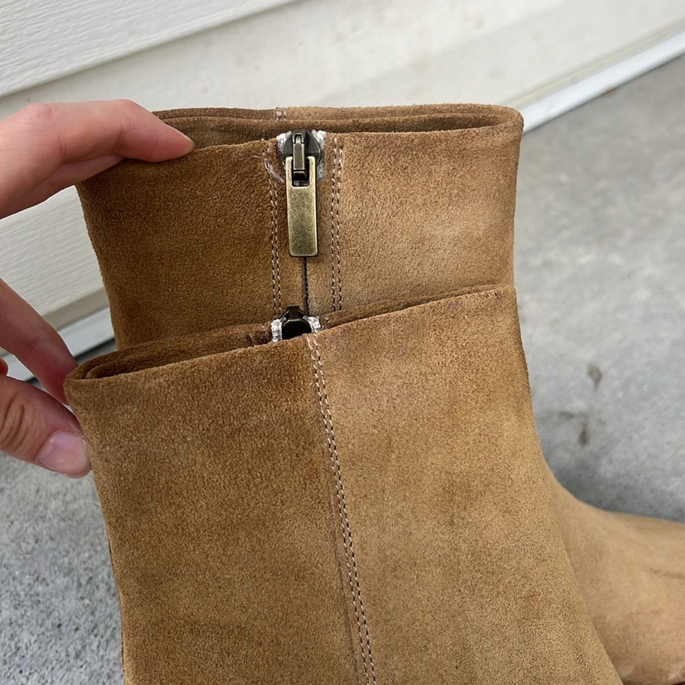 Sundance leather heeled boots - Picture 8 of 9